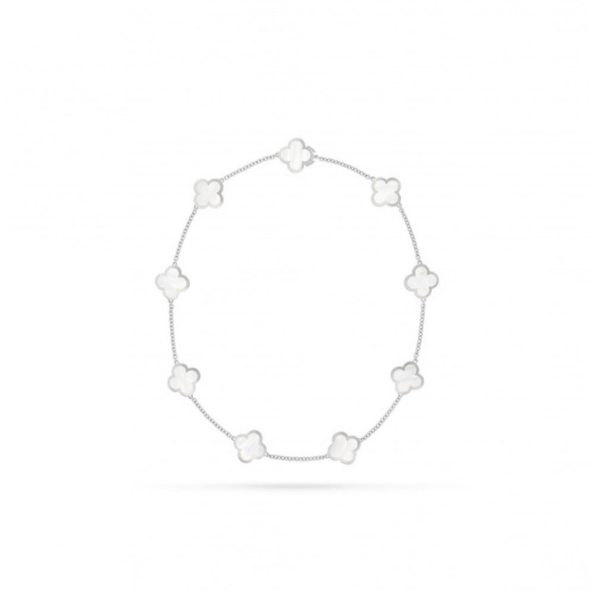 VAN CLEEF ARPELS PURE ALHAMBRA NECKLACE, 9 MOTIFS 674520